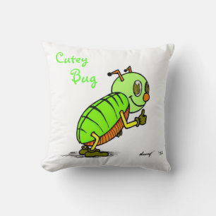 Cutey Bug Pillow