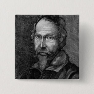 Cuthbert Mayne, 1579 2 Inch Square Button