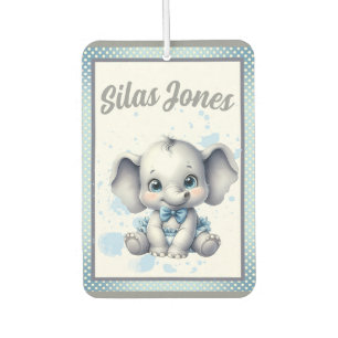 Cutie Blue Elephant - Little Peanut Air Freshener
