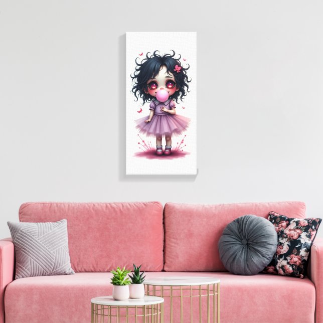 Cutie Canvas Print (Insitu(LivingRoom))