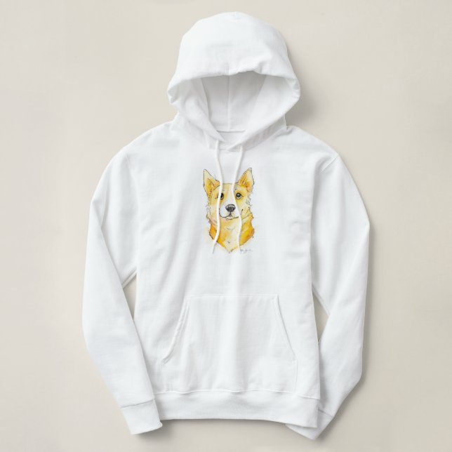 Cutie Corgi Hoodie (Design Front)