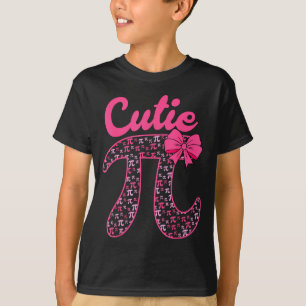 Cutie day cute symbol math teachers women girls T-Shirt
