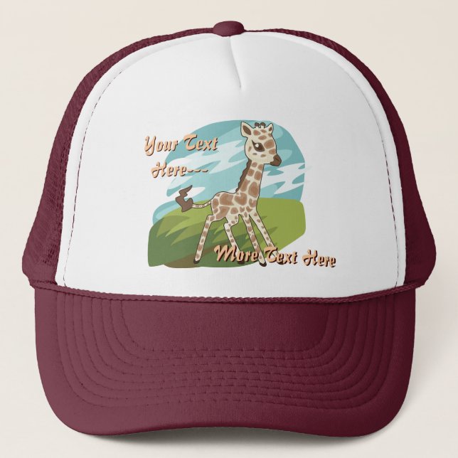 Cutie Giraffe Hat (Front)