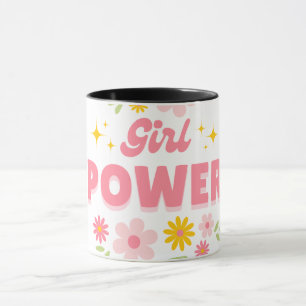 cutie girls power quote cup