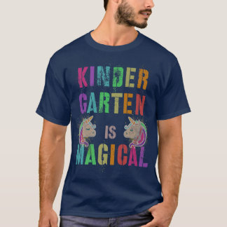 Cutie KINDERGARTEN IS MAGICAL Kinder I'm Unicorn T T-Shirt