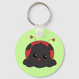 Cutie Lady Bug Keychain