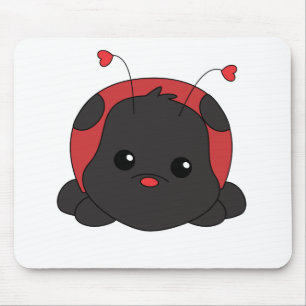 Cutie Lady Bug Mouse Pad