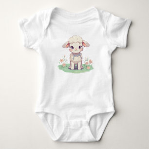 Cutie Lamb Baby Bodysuit