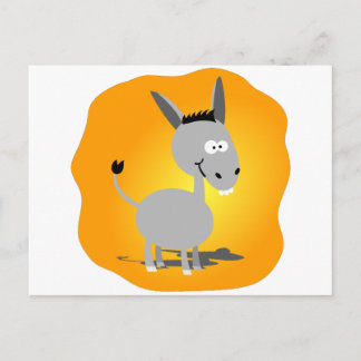 Cutie little Donkey Postcard