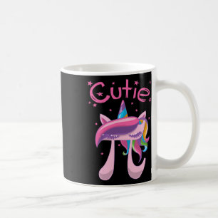 Cutie Pi Day Unicorn Girls Coffee Mug