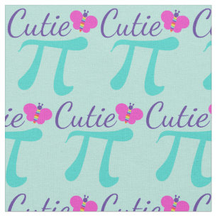 Cutie Pi Math Fabric