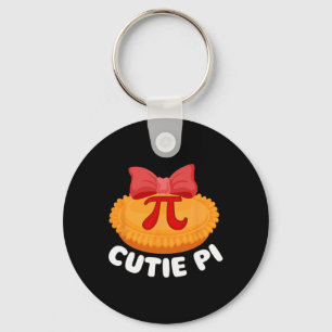 Cutie Pi - Pi Day Math Lover Science Pi Symbol Keychain