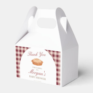 Cutie Pie Baby Shower Favor Box