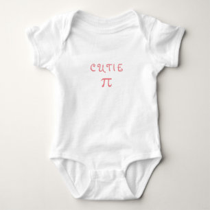 Cutie Pie Cute Baby Girl Infant Bodysuit Creeper