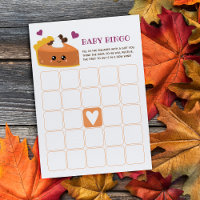 Cutie Pie Fall Baby Bingo
