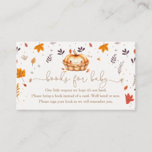 Cutie Pie Gender Neutral Books For Baby Enclosure Card