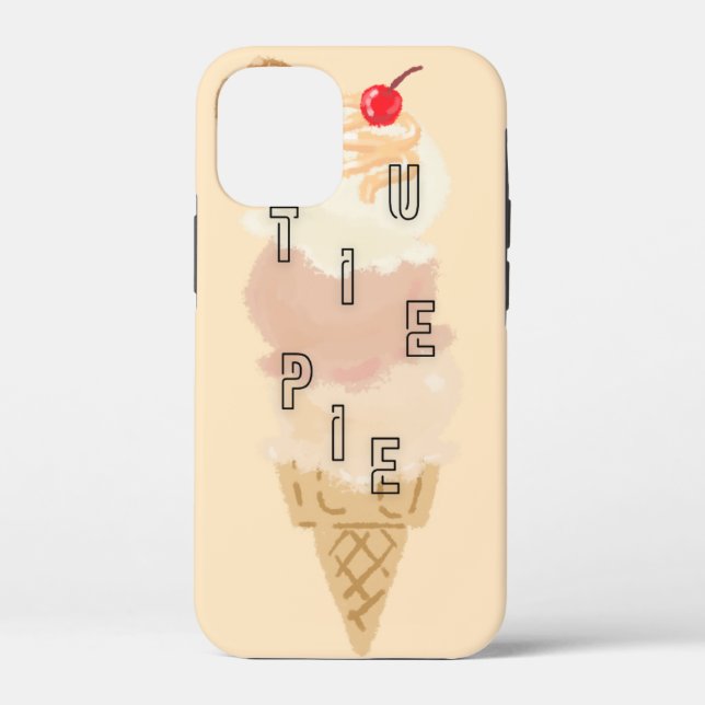 Cutie Pie - Ice cream phone cases (Back)
