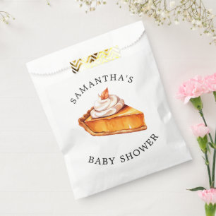 Cutie Pie Pumpkin Fall Baby Shower  Favour Bag