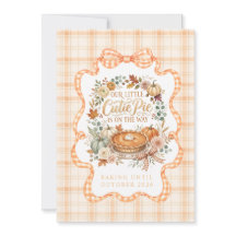 Cutie Pie Pumpkin Pie Baby Announcement