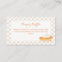 Cutie Pie pumpkin pie Fall plaid Baby Shower