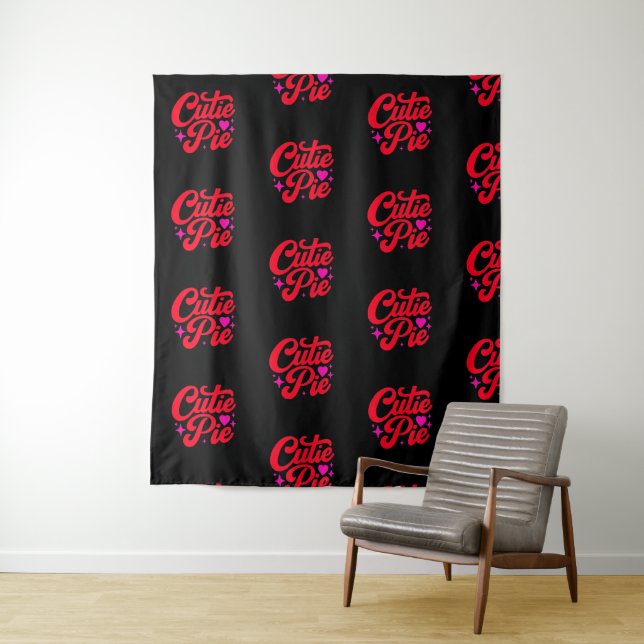 Cutie Pie Tapestry (In Situ)