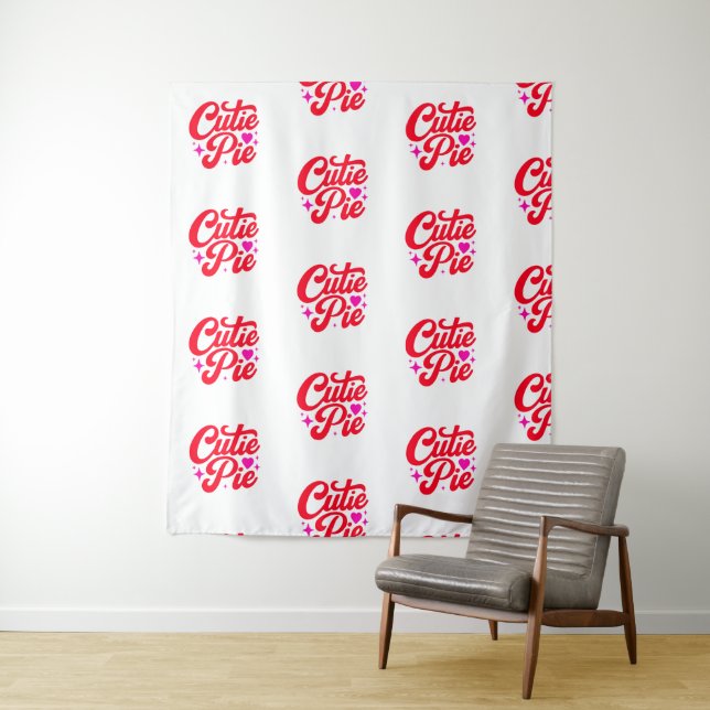 Cutie Pie Tapestry (In Situ)