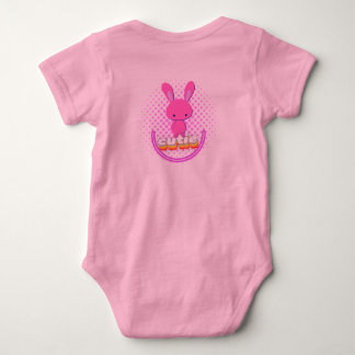 Cutie rabbit baby bodysuit