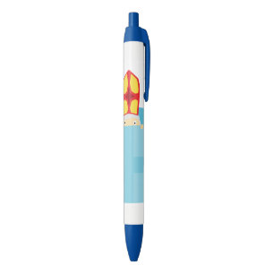 Cutieful Kids Art Funny St. Nicholas Sinterklaas Blue Ink Pen