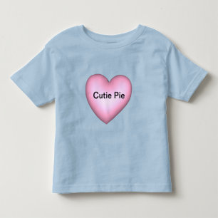 CutiePie Customizable Conversation Heart Valentine Toddler T-shirt