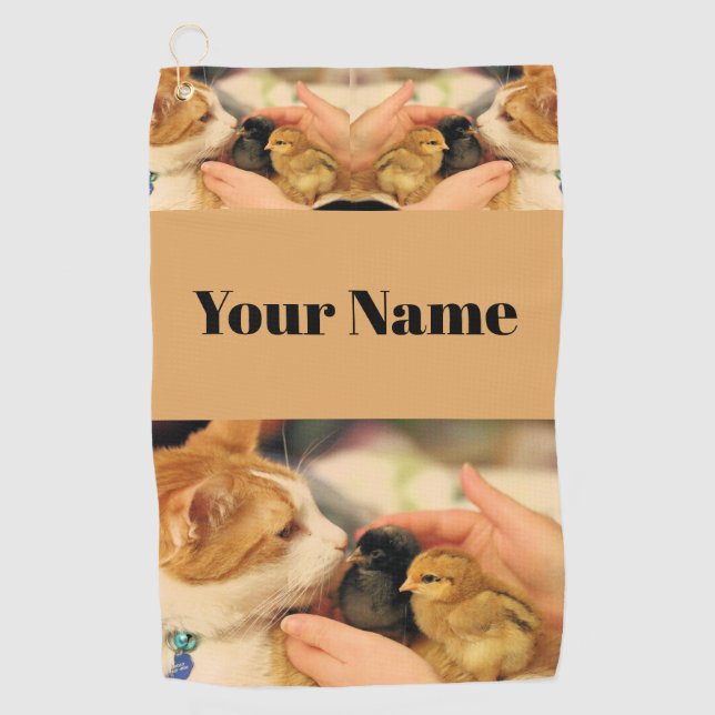 Cuties Golf Towel (Front)