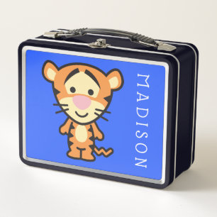 Cuties Tigger Metal Lunch Box
