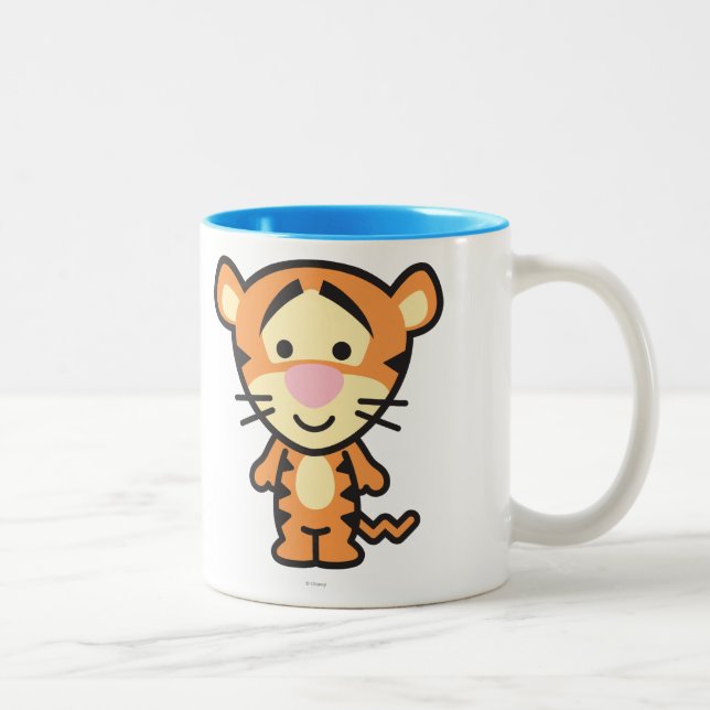 Cuties Tigger Two-Tone Coffee Mug (Right)