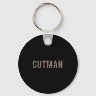 Cutman Tee For Funny Boxer Cutman Sign Keychain