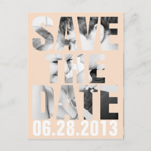 CUTOUT SAVE THE DATE Post Card