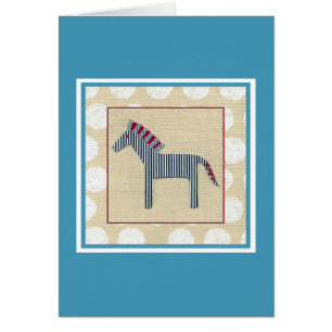 Cutout Zebra on Cream Background