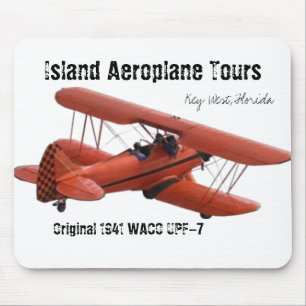 cutoutbiplane, Island Aeroplane Tours, Key West... Mouse Pad