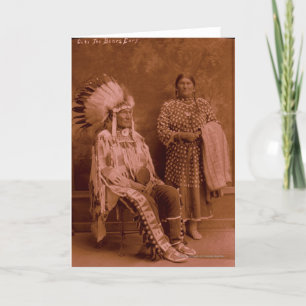 Cuts The Bear's Ears and Wife — Crow Card