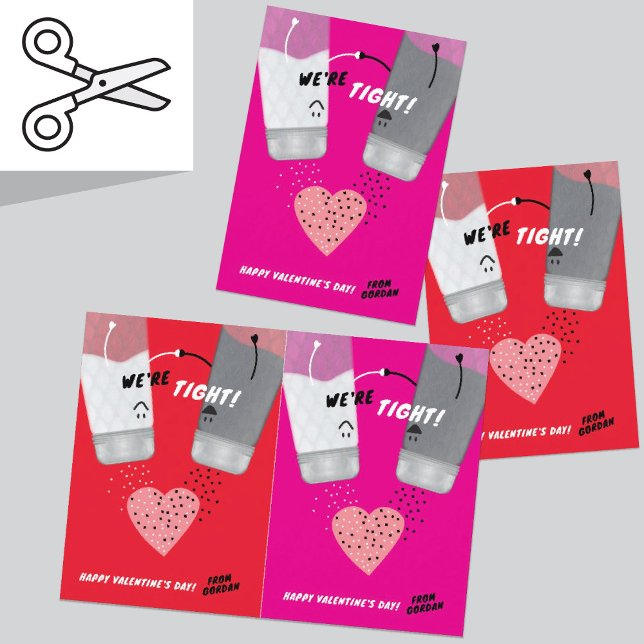 Cuttable Salt & Pepper Valentine's Day Card Set (Creator Uploaded)