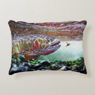 CUTTHROAT TROUT ACCENT PILLOW