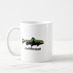 Cutthroat Trout For Fishing Junkies Coffee Mug