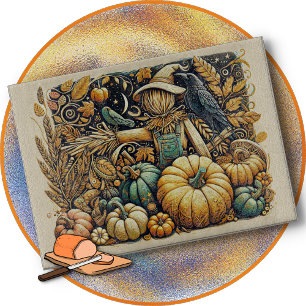 CUTTING BOARD - Guarding the Pumpkin Patch