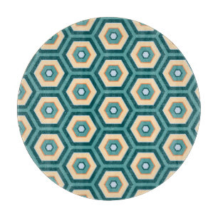 Cutting Board - Honeycomb Pattern