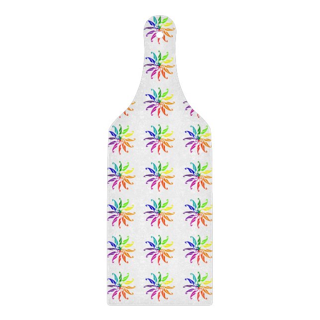 Cutting Board - Multiple Colour Wheels (Front)