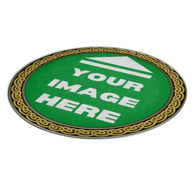 Cutting Board - Personalized - Add Image / Text (Corner)