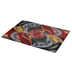 Cutting board with German Colours Design
