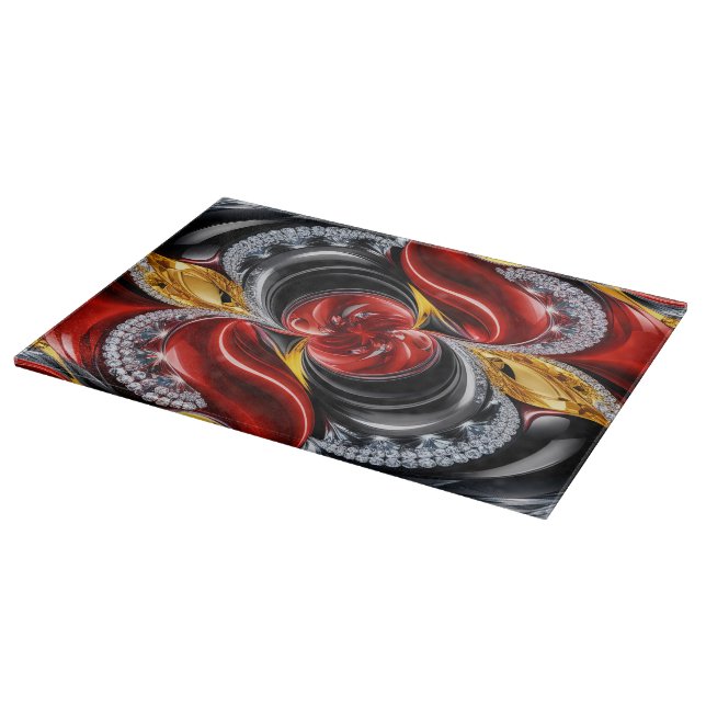 Cutting board with German Colours Design (Corner)