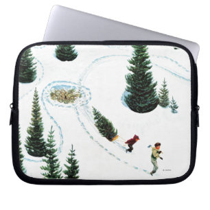 Cutting Down the Tree Laptop Sleeve