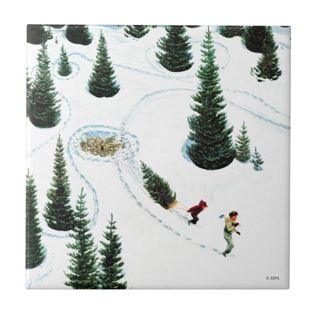 Cutting Down the Tree Tile (Front)