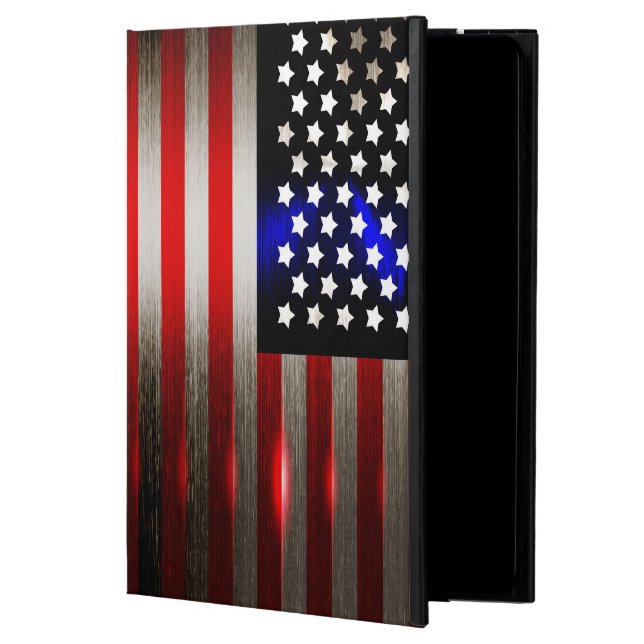 Cutting Edge Laser Cut American Flag 2 Powis iPad Air 2 Case (Front)