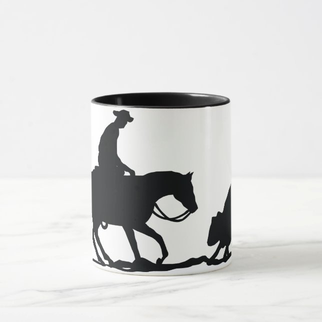 Cutting Horse Mug (Center)